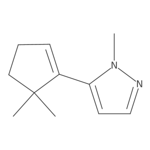 5-(5,5-Dimethylcyclopenten-1-yl)-1-methylpyrazole Structure