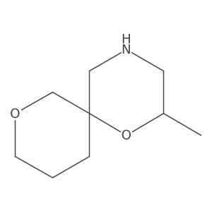 2-Methyl-1,8-dioxa-4-azaspiro[5.5]undecane Structure