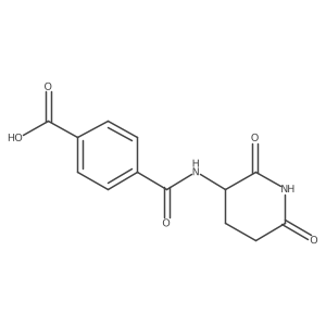 4-[[(2,6-Dioxo-3-piperidinyl)amino]carbonyl]benzoic acid Structure