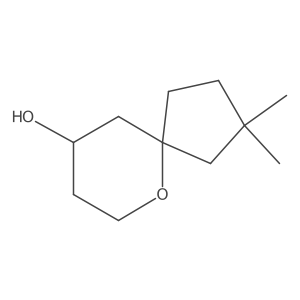 2,2-Dimethyl-6-oxaspiro[4.5]decan-9-ol结构式