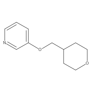3-[(Oxan-4-yl)methoxy]pyridine Structure