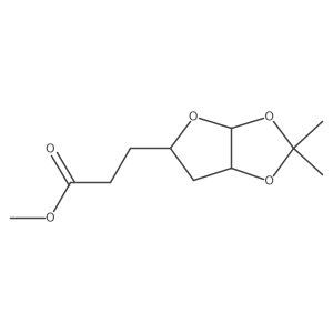 Methyl 3-((3AR,5S,6AR)-2,2-dimethyltetrahydrofuro[2,3-D][1,3]dioxol-5-YL)propanoate Structure