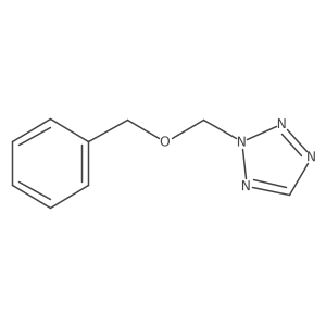 2-((benzyloxy)methyl)-2H-tetrazole Structure