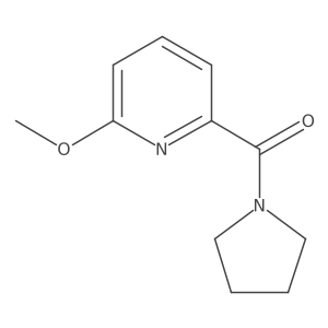 2-Methoxy-6-[(pyrrolidin-1-yl)carbonyl]pyridine Structure