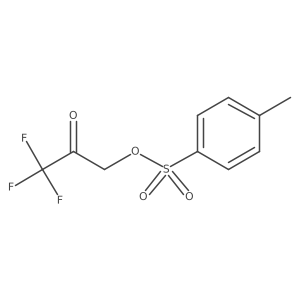 1,1,1-Trifluoro-3-[(4-methylbenzenesulfonyl)oxy]propan-2-one Structure