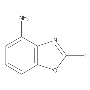 2-Iodobenzo[d]oxazol-4-amine Structure