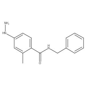 N-Benzyl-4-hydrazinyl-2-methylbenzamide Structure