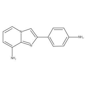 2-(4-Aminophenyl)imidazo[1,2-a]pyridin-8-amine Structure