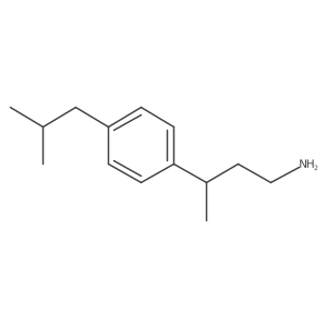 3-(4-Isobutylphenyl)butan-1-amine Structure