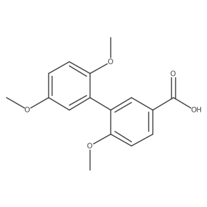 2a(2),5a(2),6-Trimethoxy[1,1a(2)-biphenyl]-3-carboxylic acid Structure