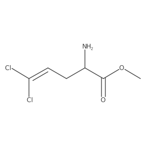 Methyl 2-amino-5,5-dichloropent-4-enoate Structure