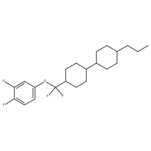 4-[Difluoro-[4-(4-propylcyclohexyl)cyclohexyl]methoxy]-1,2-difluorobenzene Structure