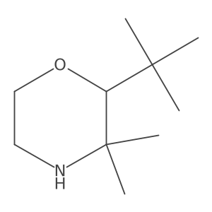 2-(Tert-butyl)-3,3-dimethylmorpholine Structure