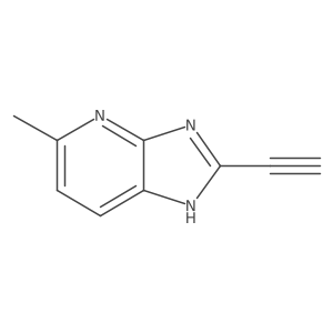2-ethynyl-5-methyl-3H-imidazo[4,5-b]pyridine Structure