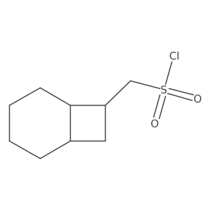 [(1R,6R,7S)-bicyclo[4.2.0]octan-7-yl]methanesulfonyl chloride Structure