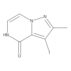 3-Iodo-2-methylpyrazolo[1,5-a]pyrazin-4(5H)-one Structure