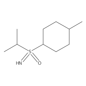 Imino(4-methylcyclohexyl)(propan-2-yl)-lambda6-sulfanone Structure