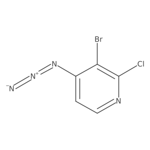 4-Azido-3-bromo-2-chloropyridine结构式