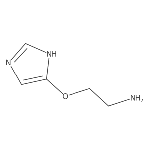 2-(1H-imidazol-5-yloxy)ethan-1-amine结构式