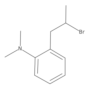 2-(2-bromopropyl)-N,N-dimethylaniline Structure