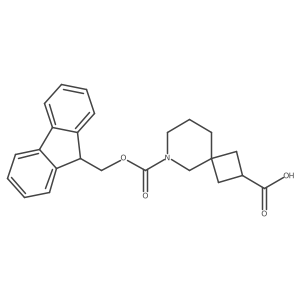 6-{[(9H-fluoren-9-yl)methoxy]carbonyl}-6-azaspiro[3.5]nonane-2-carboxylic acid结构式