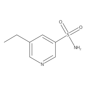 5-Ethylpyridine-3-sulfonamide Structure