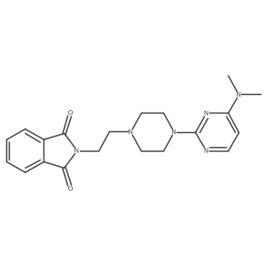 2-(2-{4-[4-(dimethylamino)pyrimidin-2-yl]piperazin-1-yl}ethyl)-2,3-dihydro-1H-isoindole-1,3-dione Structure