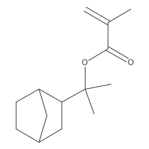2-(Bicyclo[2.2.1]heptan-2-yl)propan-2-yl methacrylate结构式