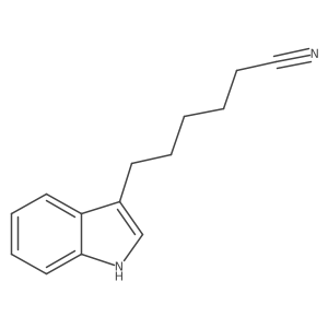1H-Indole-3-hexanenitrile Structure