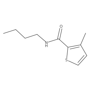 N-Butyl-3-methyl-2-thiophenecarboxamide Structure