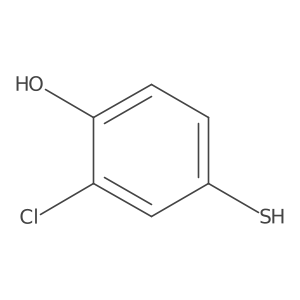 2-Chloro-4-mercaptophenol结构式