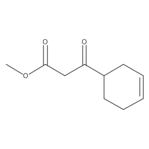 Methyl 3-(cyclohex-3-en-1-yl)-3-oxopropanoate结构式