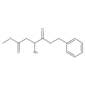 1-Benzyl 4-methyl 2-aminobutanedioate结构式