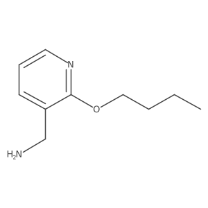 (2-Butoxypyridin-3-yl)methanamine Structure