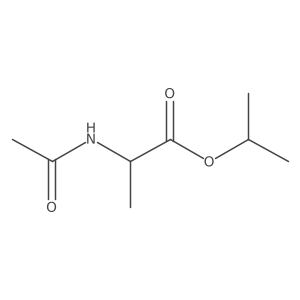 N-Acetyl-D-alanine 1-methylethyl ester结构式