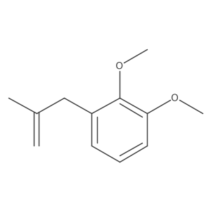 1,2-Dimethoxy-3-(2-methyl-2-propen-1-yl)benzene Structure