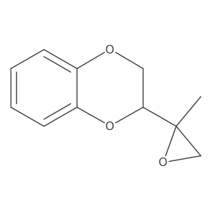 2-(2-Methyloxiran-2-yl)-2,3-dihydro-1,4-benzodioxine Structure