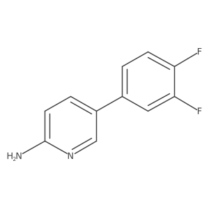 5-(3,4-Difluorophenyl)pyridin-2-amine结构式