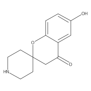 6-Hydroxyspiro[chromane-2,4'-piperidin]-4-one结构式