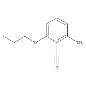 2-Amino-6-propoxybenzonitrile Structure