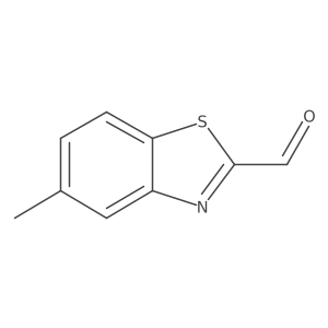 5-Methylbenzo[d]thiazole-2-carbaldehyde结构式