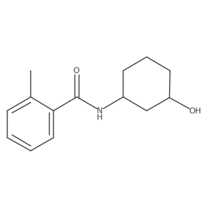 N-(3-hydroxycyclohexyl)-2-methylbenzamide Structure