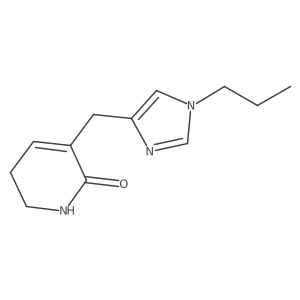 5-[(1-propylimidazol-4-yl)methyl]-2,3-dihydro-1H-pyridin-6-one Structure