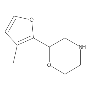 2-(3-Methylfuran-2-yl)morpholine Structure