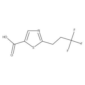 2-(3,3,3-Trifluoropropyl)-1,3-thiazole-5-carboxylic acid Structure
