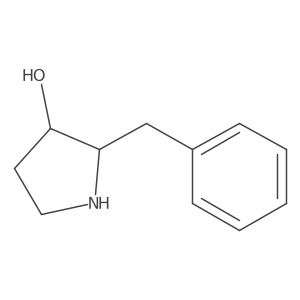 2-Benzylpyrrolidin-3-ol结构式