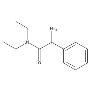 (I+/-S)-I+/--Amino-N,N-diethylbenzeneacetamide结构式