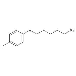 6-(4-Fluorophenyl)hexylamine结构式