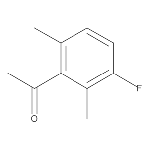 2',6'-Dimethyl-3'-fluoroacetophenone Structure