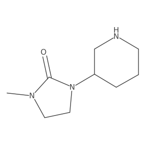 (R)-1-methyl-3-(piperidin-3-yl)imidazolidin-2-one Structure